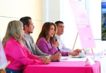 Paola Delgadillo presenta campaña contra el cáncer de mama, Prevenir es Vivir “Tu salud importa más”