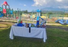 Entre pastel de chocolate y dinosaurios Chuchito celebra sus 4 años