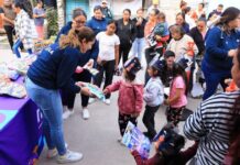 DIF de Morelia lleva alegría y regalos de los Reyes Magos a niñas y niños