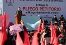 Alfonso Martínez refrenda su apoyo a Antorcha Campesina