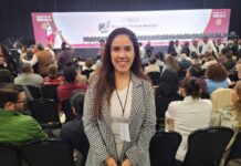 Fanny Arreola y Claudia Sheinbaum trazan ruta de trabajo por Apatzingán