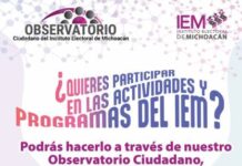 ¡Aún hay tiempo de formar parte del Observatorio Ciudadano del IEM!