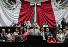CIERRE DE FILAS DEL PARTIDO DEL TRABAJO EN APOYO A LA PRESIDENTA CLAUDIA SHEINBAUM ANTE LA TOMA DE PROTESTA DE DONALD TRUMP
