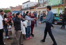 Alfonso Martínez revisa rehabilitación de Mercado del Auditorio