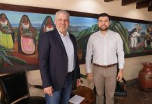 Octavio Ocampo se reúne con el gobernador para dialogar sobre proyectos en beneficio de Michoacán