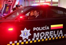 Refuerza Alfonso Martínez a Policía de Morelia; entrega 100 patrullas