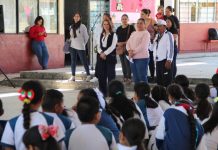 Reitera Nalleli Pedraza compromiso con gestiones en Telebachillerato Arko San Antonio