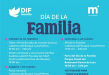 DIF Morelia invita a celebrar el Día de la Familia