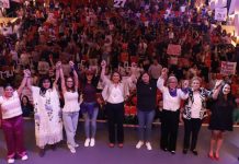 Fabiola Alanís saca el músculo; miles la claman como gobernadora en 2027