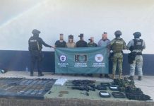 Aseguran a cinco personas armadas y más de 2 mil cartuchos, en Apatzingán: SSP