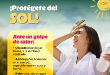 Importante extremar medidas para evitar golpes de calor: SSM