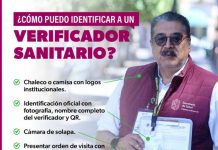 Identifica a los verificadores de Coepris para evitar fraudes: SSM