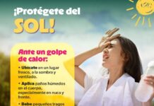 SSM llama a no bajar la guardia ante las altas temperaturas
