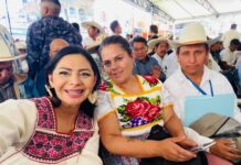 Araceli Saucedo reconoce compromiso de la presidenta Claudia Sheinbaum con Michoacán