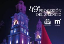 Procesión del Silencio, evento estelar de actividades de Semana Santa en Morelia
