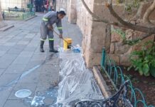El Centro Histórico de Morelia, limpio y listo para la Semana Santa
