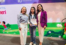 Reconoce Grecia Aguilar participación de niñas y niños en la entrega del Mérito Infantil Sapirhaticheri 2025