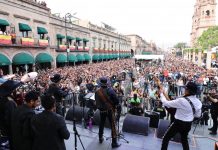 Con Los Felinos, inicia el magno concierto para celebrar a Morelia