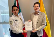 Entrega Alfonso Martínez nombramiento a Pablo Alarcón como encargado de la Comisión Municipal de Seguridad Ciudadana