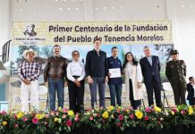 Celebra Alfonso Martínez primer centenario de la Tenencia Morelos