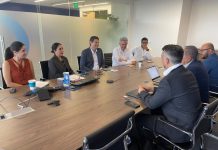 Alfonso Martínez presenta las ventajas competitivas de Morelia ante la Cámara de Comercio de Los Ángeles