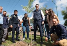 Alfonso Martínez arranca jornada de Reforestación Urbana