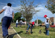 Morelia reafirma su compromiso ambiental con jornada de reforestación en el Parque Lineal Bicentenario