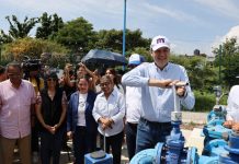 Gobierno de Alfonso Martínez garantiza abasto de agua en Villa Magna con nueva línea de conducción