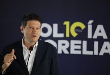 Presenta Alfonso Martínez resultados de la Policía Morelia en construcción de la paz