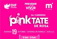 DIF Morelia invita a la 2ª Carrera “Pinktate de Rosa”