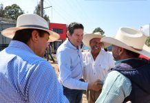 Expresa Alfonso Martínez su solidaridad a productores del área rural