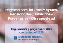 Adolfo Torres impulsa Programa de Apoyo a Adultos Mayores, Pensionados, Jubilados y Personas con Discapacidad durante marzo
