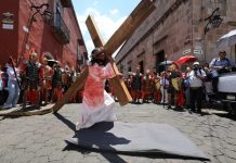Con fervor se vive en Morelia la Pasión y Muerte de Jesús