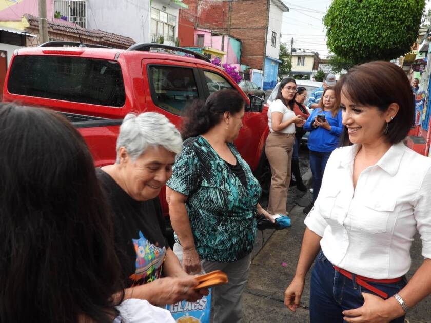 Lucila Martínez lleva las demandas de las colonias al Ayuntamiento de Morelia